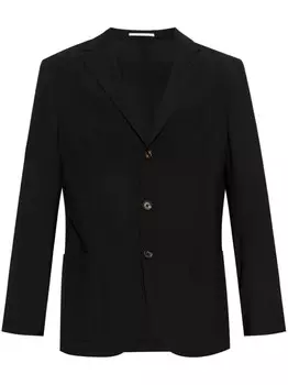 Однобортный пиджак Eleventy, черный