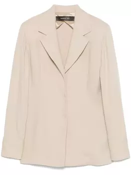 Однобортный пиджак Federica Tosi, нейтральный