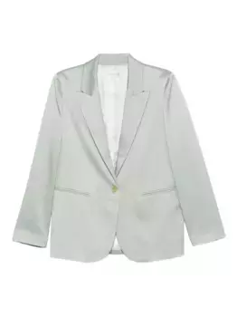 Однобортный пиджак Forte Forte, зеленый