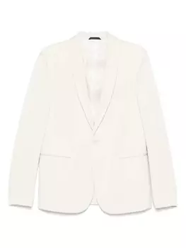 Однобортный пиджак Giorgio Armani, белый