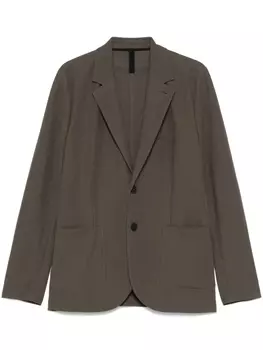 Однобортный пиджак Harris Wharf London, серый