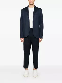 Однобортный пиджак Harris Wharf London, синий