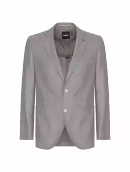 Однобортный пиджак Janson BOSS, серый