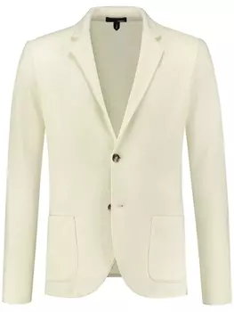 Однобортный пиджак Lardini, белый