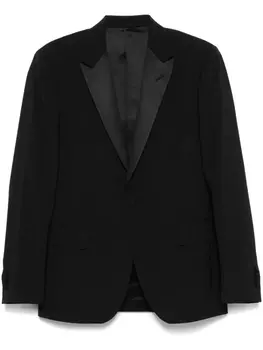Однобортный пиджак Lardini, черный