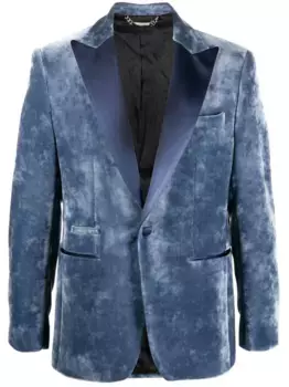 Однобортный пиджак Lord Fit Philipp Plein, синий