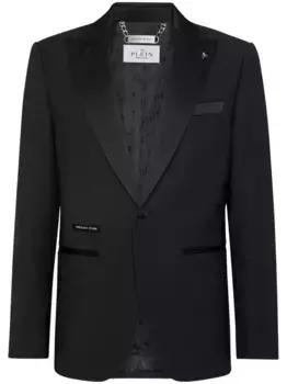 Однобортный пиджак Lord Philipp Plein, черный