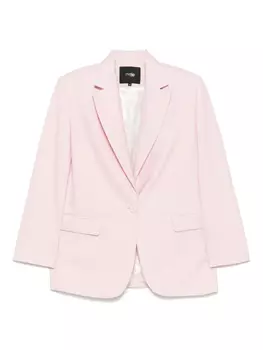 Однобортный пиджак Maje, розовый