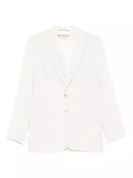 Однобортный пиджак Marni, нейтральный