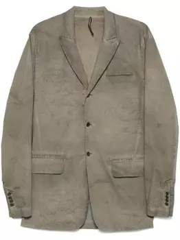 Однобортный пиджак Masnada, зеленый