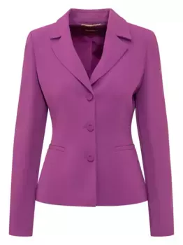 Однобортный пиджак MAX MARA, фиолетовый