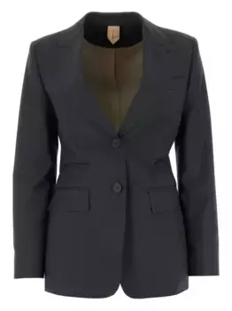 Однобортный пиджак MAX MARA, серый