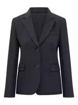 Однобортный пиджак MAX MARA, синий