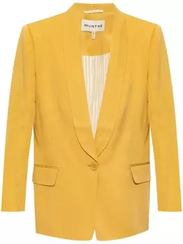 Однобортный пиджак MUNTHE, желтый