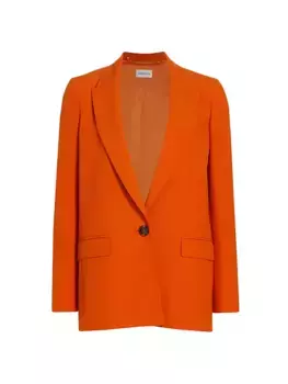Однобортный пиджак Partout Marella, цвет rust
