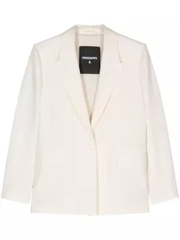 Однобортный пиджак Patrizia Pepe, бежевый