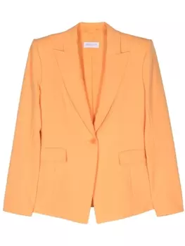 Однобортный пиджак Patrizia Pepe, оранжевый