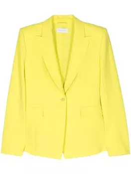 Однобортный пиджак Patrizia Pepe, желтый