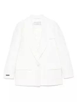 Однобортный пиджак Peserico, белый