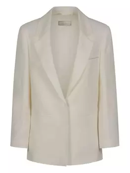 Однобортный пиджак Peserico, нейтральный