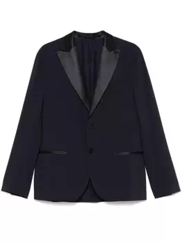 Однобортный пиджак Peserico, синий