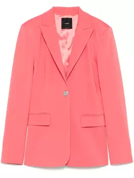 Однобортный пиджак PINKO, розовый