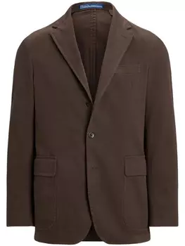 Однобортный пиджак Polo Ralph Lauren, коричневый