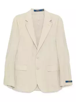 Однобортный пиджак POLO RALPH LAUREN, нейтральный