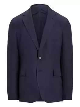 Однобортный пиджак Ralph Lauren Purple Label, синий