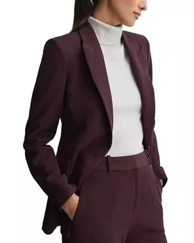 Однобортный пиджак REISS Gabi, коричневый