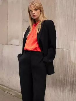 Однобортный пиджак Ro&Zo, черный