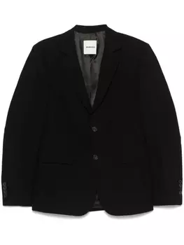 Однобортный пиджак SANDRO, черный