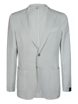 Однобортный пиджак Santaniello, синий