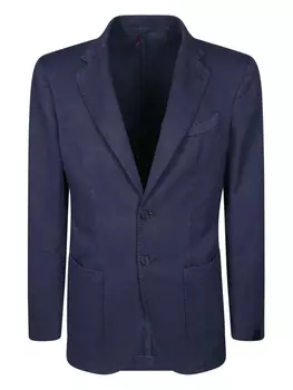 Однобортный пиджак Santaniello, синий