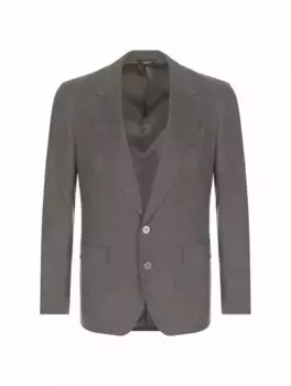 Однобортный пиджак Sicilia Dolce&Gabbana, серый