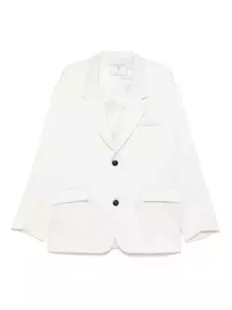 Однобортный пиджак Socit Anonyme, белый