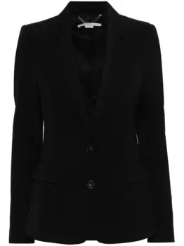 Однобортный пиджак STELLA MCCARTNEY, черный