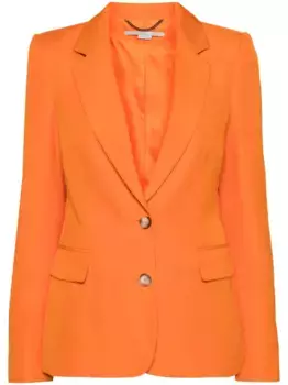 Однобортный пиджак STELLA MCCARTNEY, оранжевый