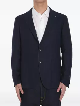Однобортный пиджак Tagliatore, синий