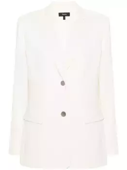Однобортный пиджак Theory, нейтральный