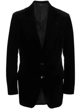 Однобортный пиджак TOM FORD, черный