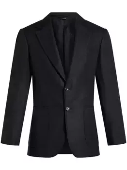 Однобортный пиджак TOM FORD, черный