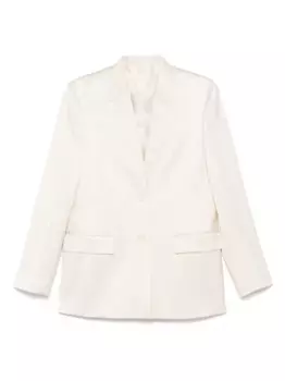 Однобортный пиджак TOTEME, нейтральный