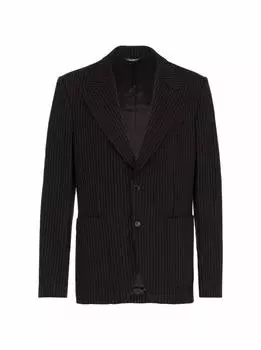 Однобортный пиджак в полоску Dolce&Gabbana