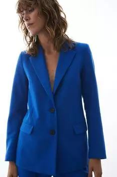 Однобортный пиджак Warehouse, синий