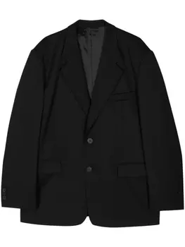 Однобортный пиджак Wooyoungmi, черный