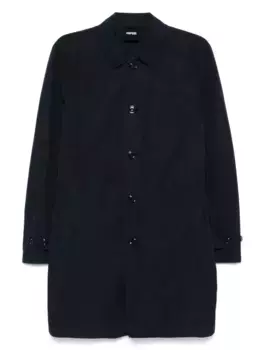 Однобортный плащ ASPESI, синий