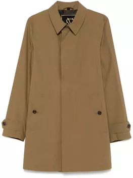 Однобортный плащ Sealup, коричневый