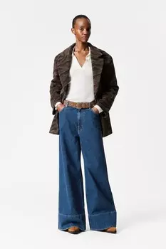 Однобортный шерстяной блейзер & Other Stories, мультиколор