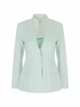 Однобортный трикотажный жакет MRZ, зелёный